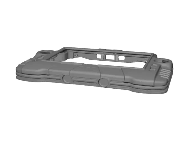 3D model for Rugged Tablet Frame