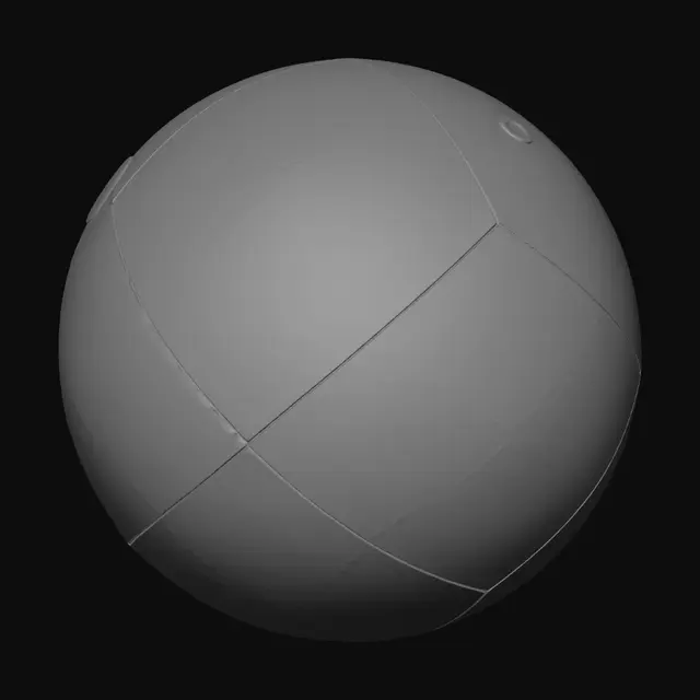 3D model for a ball
