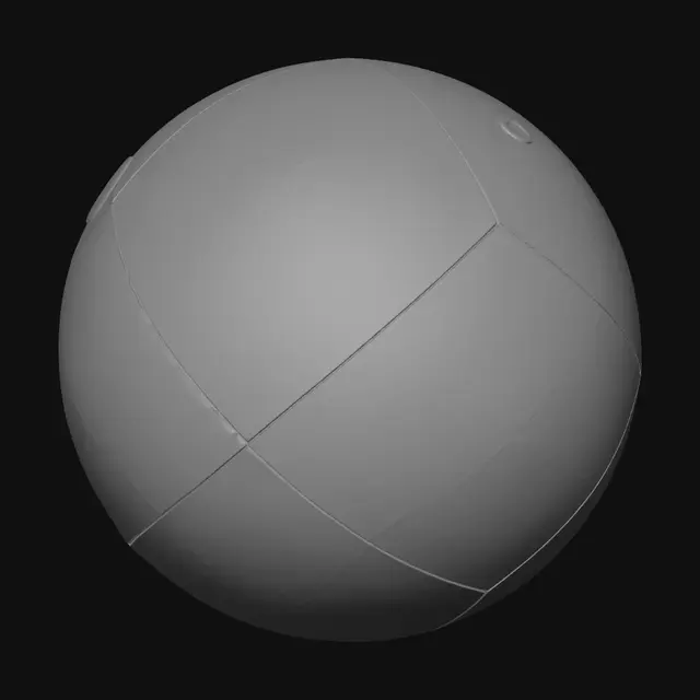 3D model for a ball