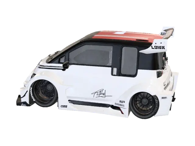 3D model for Futuristic White Performance Pickup Concept