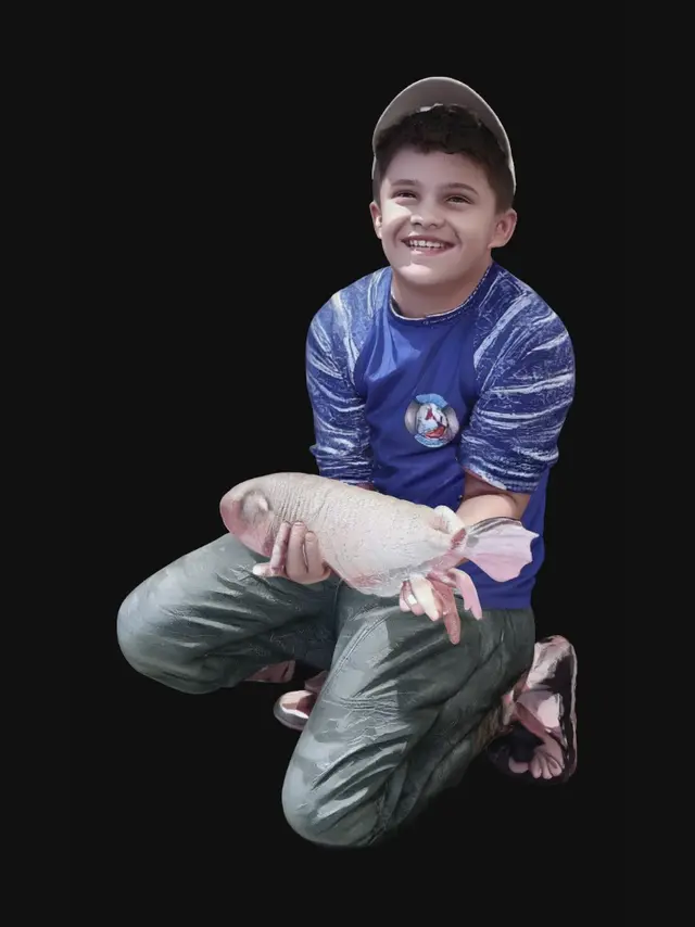 3D model for First Catch by the Lake