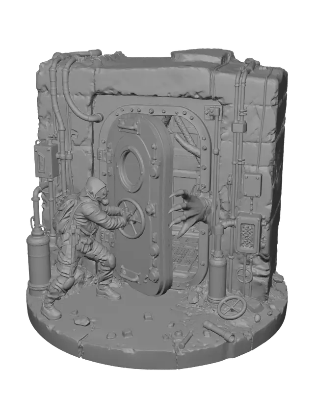 3D model for Crimson Vault