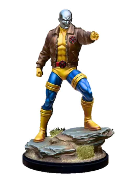 Morph - Xmen - Raial 3D model, vytvořený pomocí AI