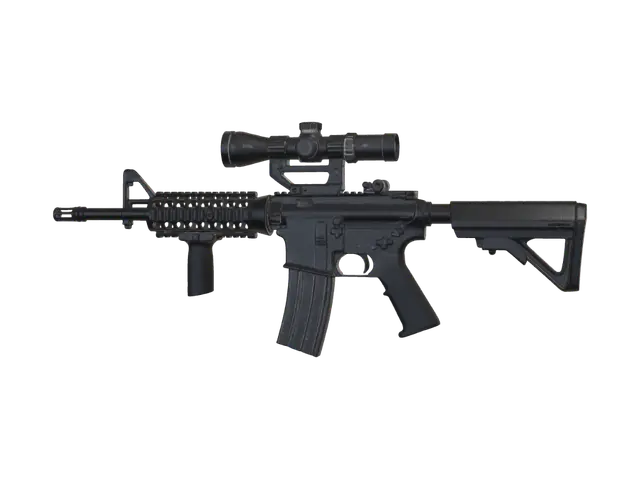 3D model for AR-15 on the Workbench