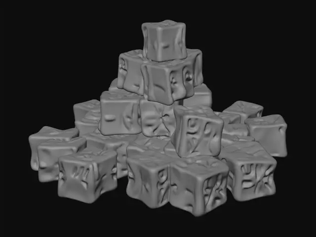 3D model for Ice Cube Pyramid