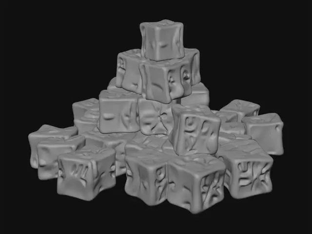 3D model for Ice Cube Pyramid