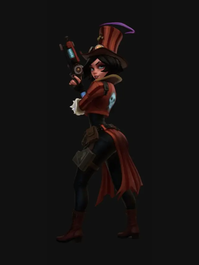 3D model for Crimson Gunslinger