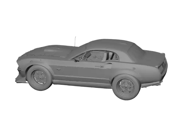 3D model for Rusty Mustang in the Desert