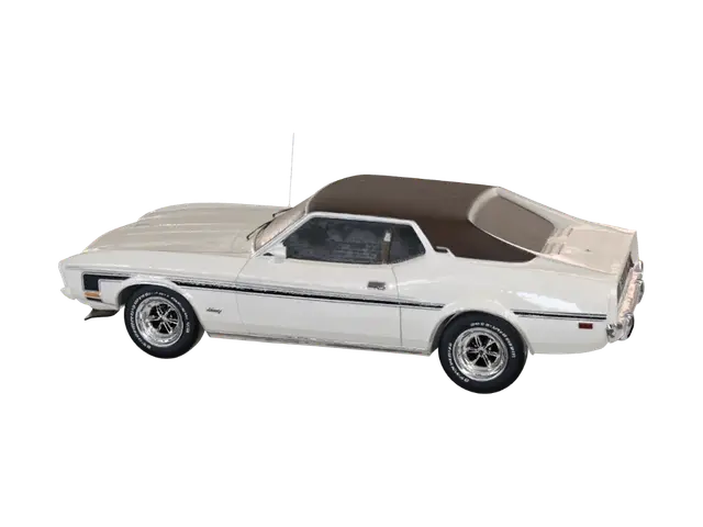 3D model for Mustang in Front of Storage Units