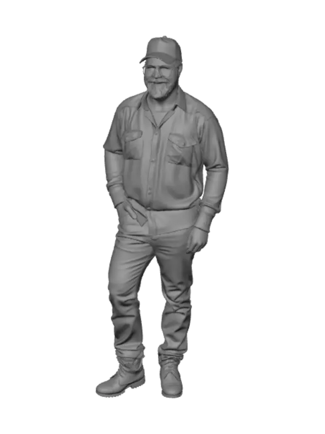 3D model for truck drivers