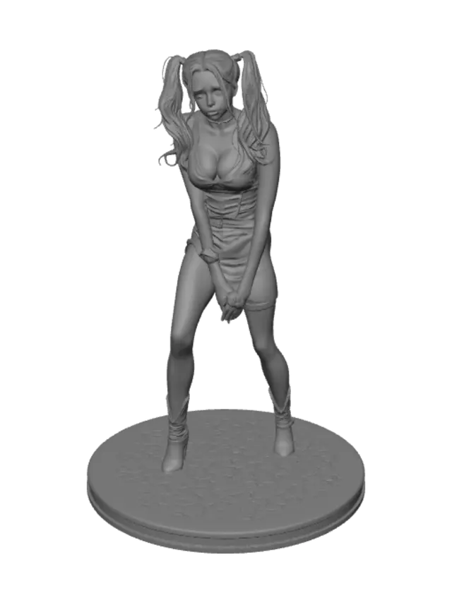 3D model for Harley Quinn Cosplay Portrait