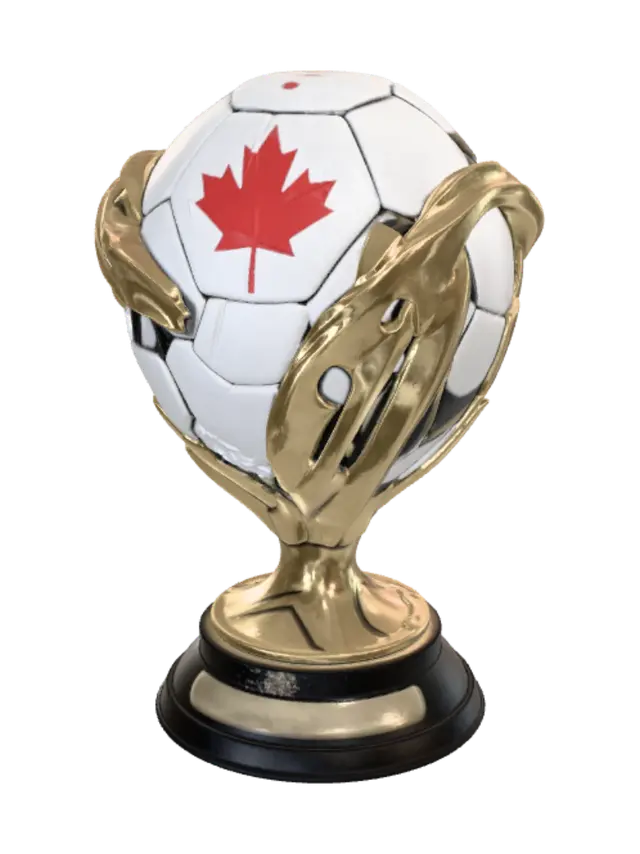 3D model for Maple Leaf Soccer Trophy