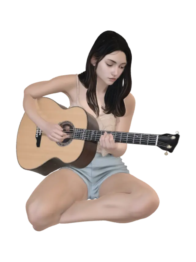 3D model for Serene Strumming