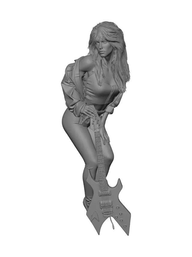 3D model for Glam Rock Diva