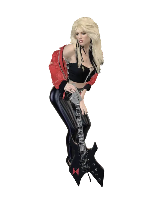 3D model for Glam Rock Diva