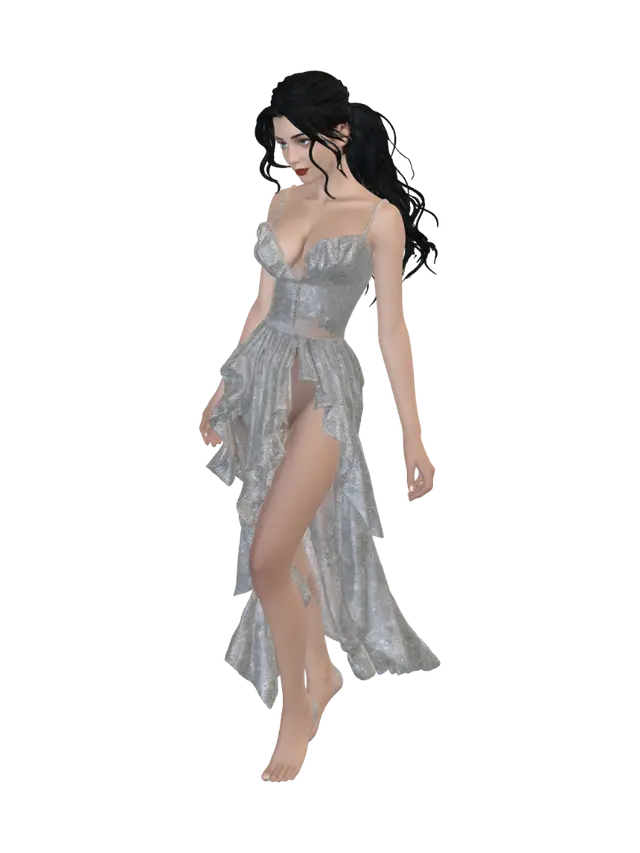 3D model for Starlit Silhouette by the Window