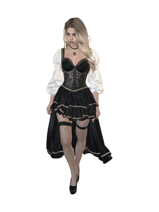 3D model for Midnight Lace