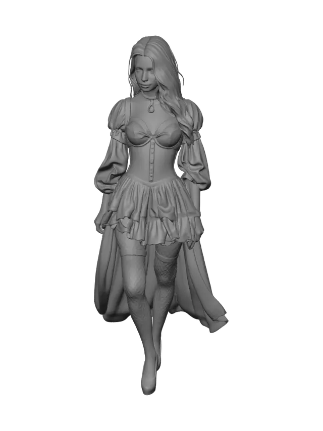 3D model for Midnight Lace