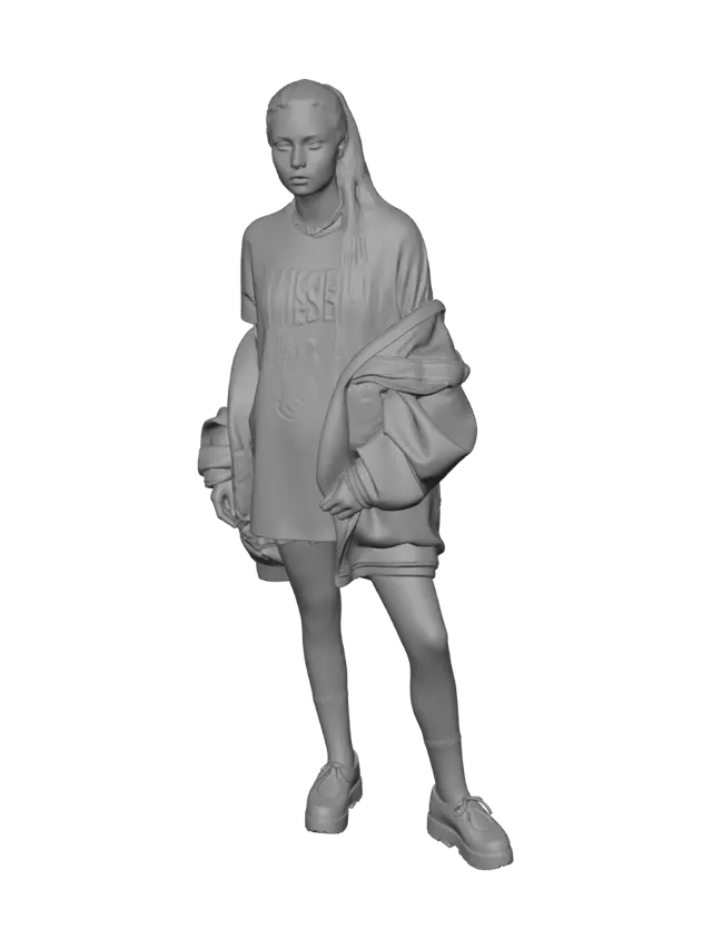 3D model for Dusk Beach Streetwear