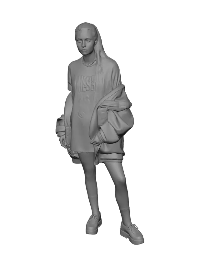 3D model for Dusk Beach Streetwear