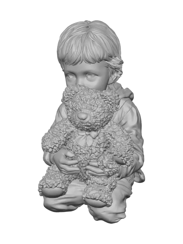 3D model for Blue Bear Hug