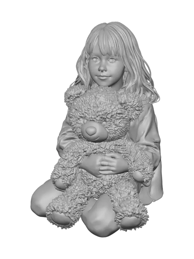 3D model for Pink Teddy Hug