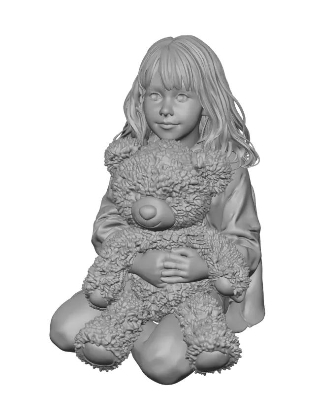 3D model for Pink Teddy Hug