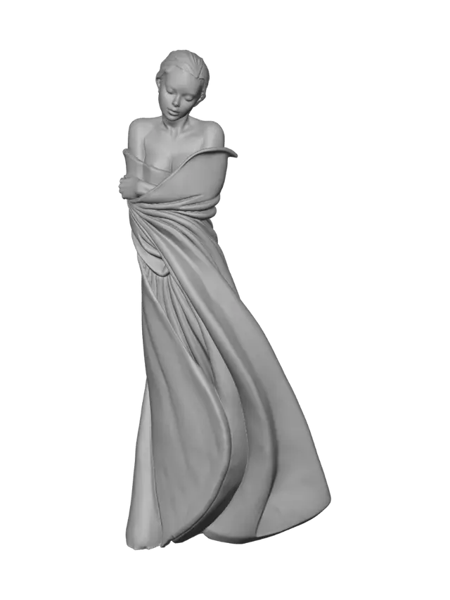 3D model for Veiled Serenity