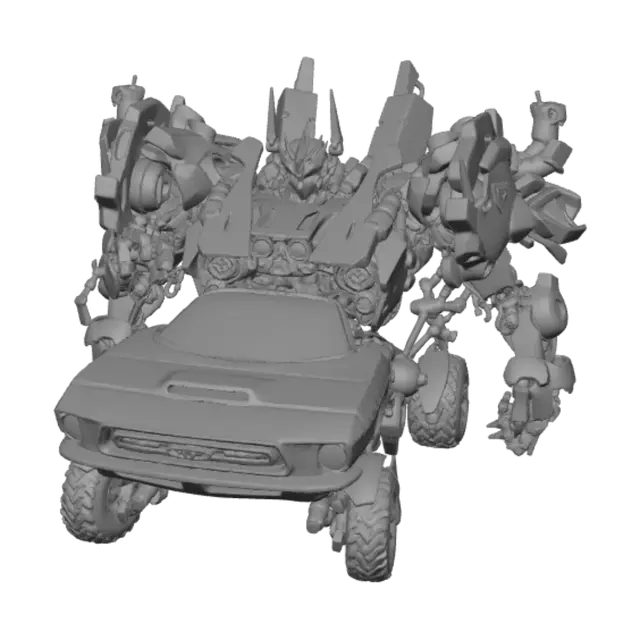 3D model for Crimson Autobot Rampage