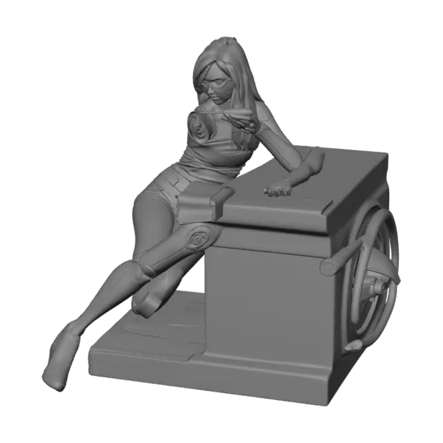 3D model for Cyborg in Training