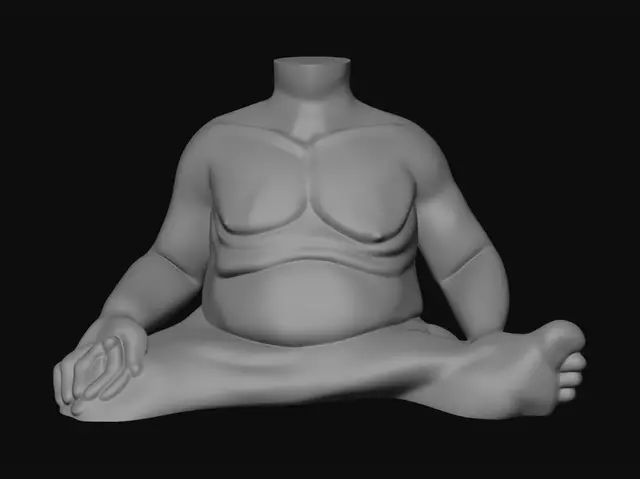 3D model for Pink Cloud Giant in the Valley