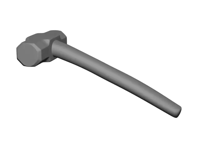 3D model for Fantasy Sledgehammer
