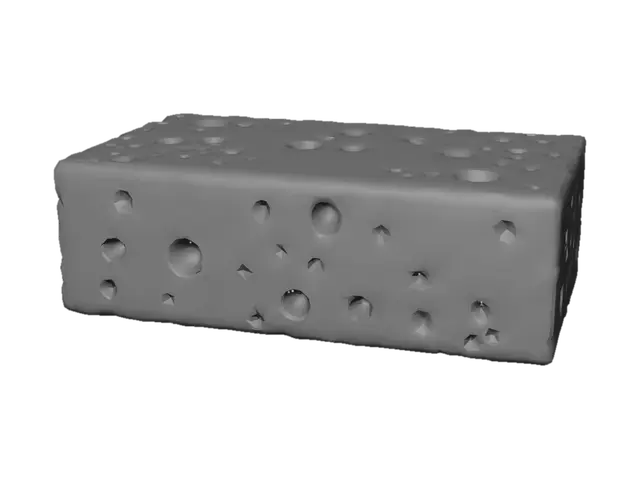 3D model for Golden Sponge Block