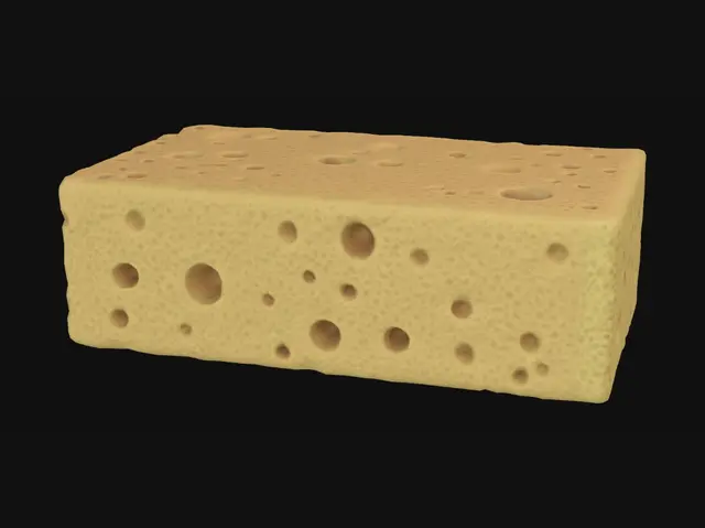3D model for Golden Sponge Block