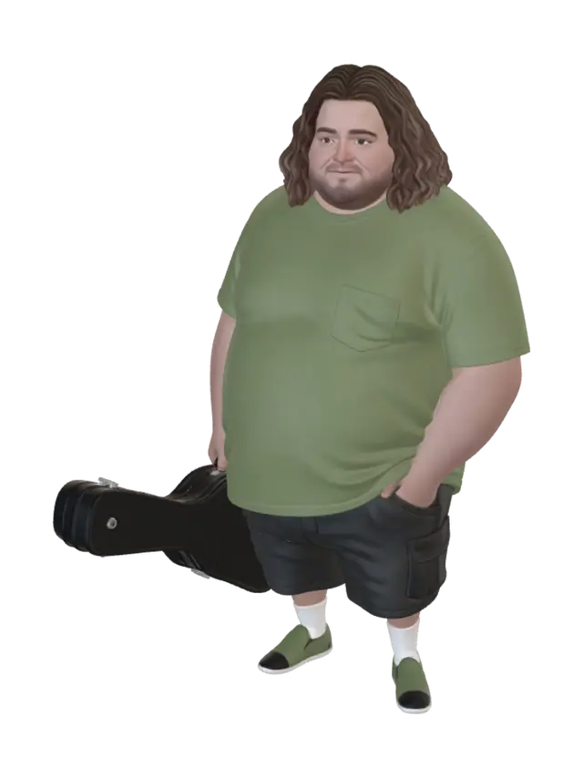 3D model for Gentle Strummer