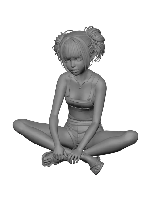 3D model for Pigtail Daydream