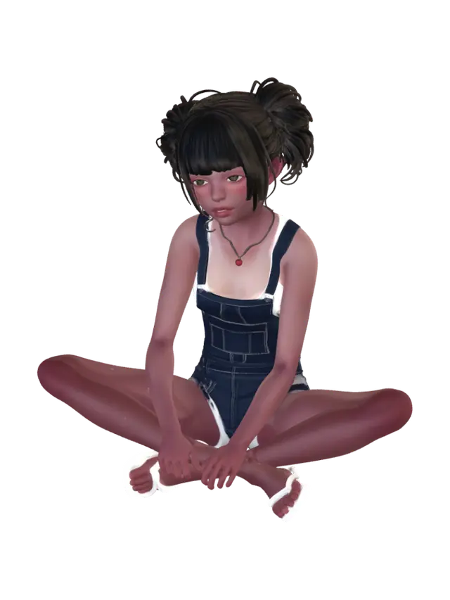 3D model for Pigtail Daydream