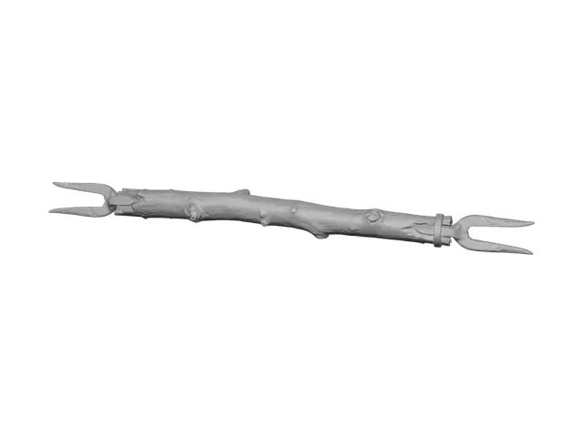 3D model for Rustic Double-Ended Spear