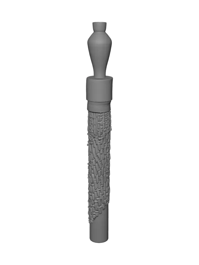 3D model for Braided Cord on Wooden Handle