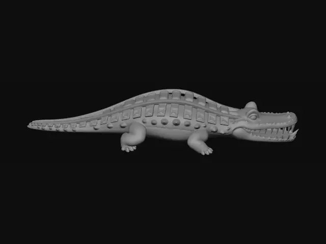 3D model for Railroad Crocodile