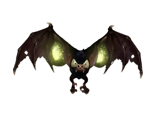 Modello 3D Lanternwing Bat, generato dall’IA
