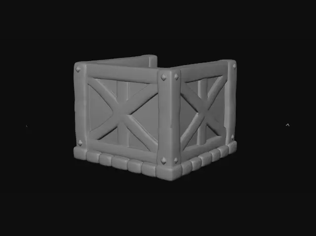 3D model for Straight Wall B (Timber Heavy)





100×100×100



Strong visible beams, less plaster



Adds variation, A HIGH LEVEL SHOT, EMPTY GREY BACKGROUND, A PIECE FOR A modular 3D RPG village building set inspired by classic 16-bit SNES-era fantasy games, translated into a believable 3D form, CAN build any RPG village structure, including cottages, inns, shops, barns, houses, workshops, fences, porches, roof variants, chimneys, doors, windows, corner structures, extensions, and small town landmarks. The visual style should capture the charm of classic pixel-era fantasy architecture: simple readable shapes, bold silhouette design, cozy proportions, limited detail complexity, and handcrafted medieval-fantasy charm. In 3D, the models should feel like the iconic SNES look has been physically built