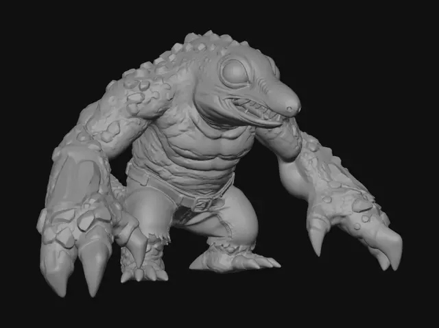 3D model for Cragjaw Brute