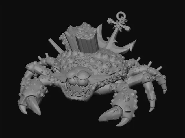 3D model for Rusty Junkyard Crab
