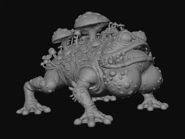 3D model for The Mycelium Monarch