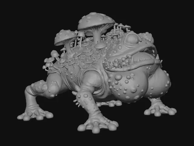 3D model for The Mycelium Monarch