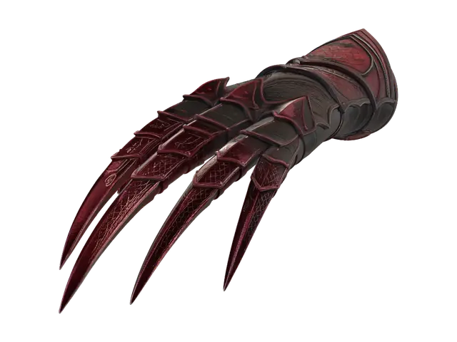 Modello 3D dragon claw - Tagger, generato dall’IA