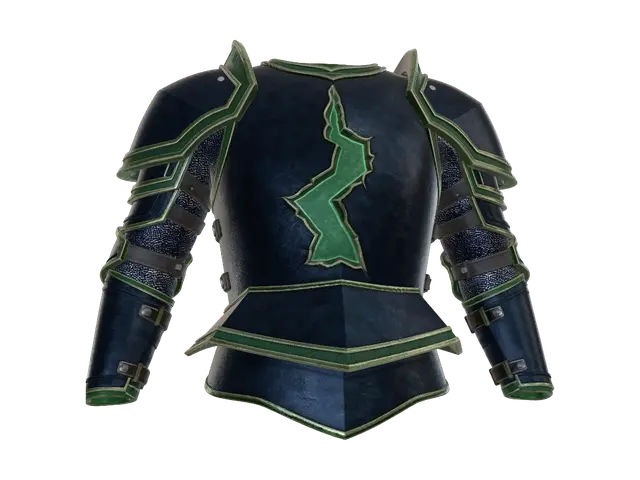 3D model for guthix plate body
