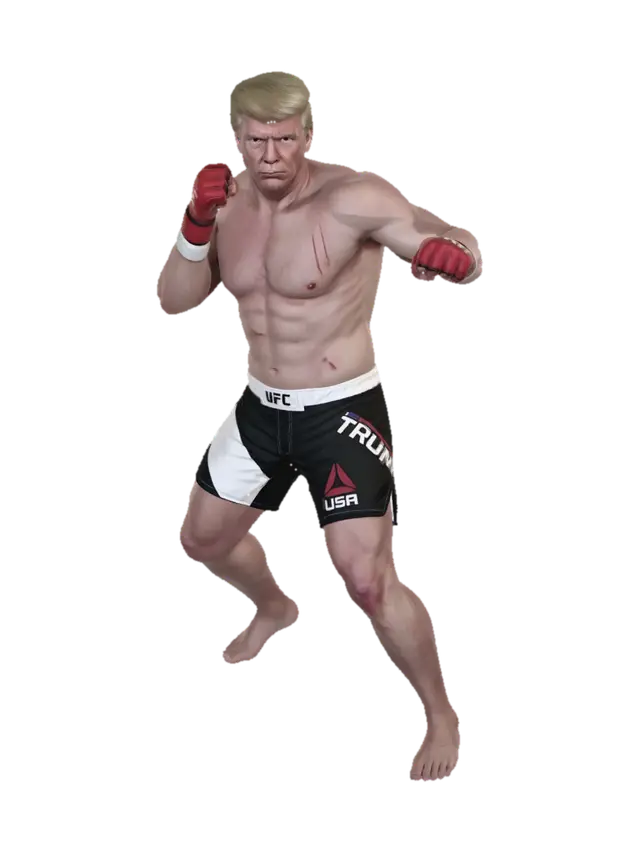 Contender in the Ring - Glove 3D model, vytvořený pomocí AI