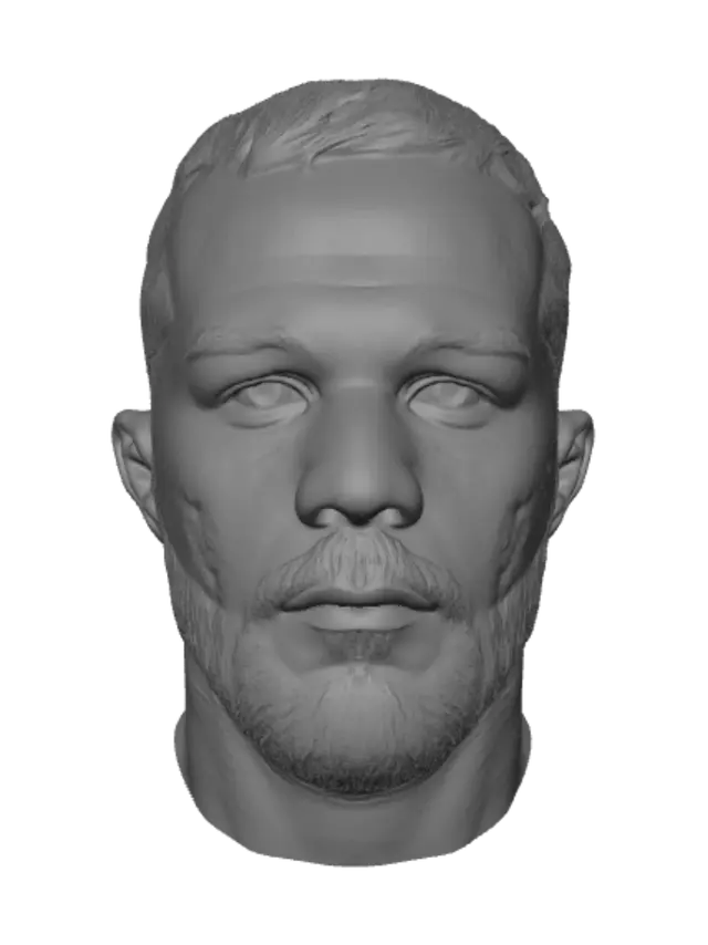 3D model for Close-Up Portrait of a Man